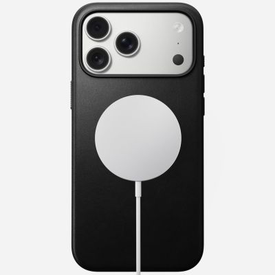 2. Nomad Modern Leather Case for 17.5 cm (6.9") Mobile Phone Black