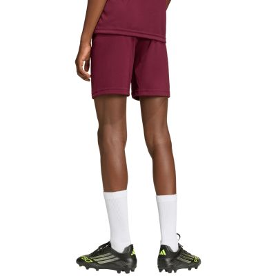 3. adidas Entrada 26 burgundy kids' shorts JZ6527