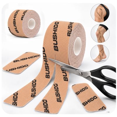 13. KINESIOLOGICAL TAPE FOR TAPING 5M SELF-ADHESIVE BEIGE | DBX BUSHIDO