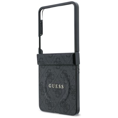 5. Guess 4G Classic MagSafe Case for Samsung Galaxy Z Flip 8 - Black