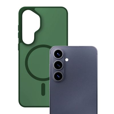 10. 3mk Smoke MagCase for Samsung Galaxy S26 - green