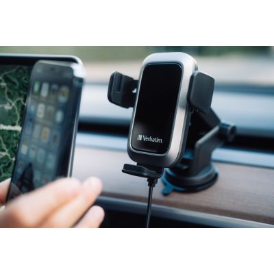 7. Verbatim FWC-03 Pro Qi Fast Wireless Autoladegerät retail Black