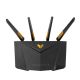5. ASUS TUF Gaming AX3000 V2 Wireless Router Gigabit Ethernet Dual-band (2.4 GHz/5 GHz) Black, Orange