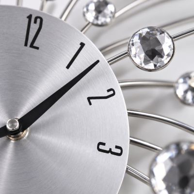 8. Esperanza Geneva EHC004 wall clock (silver)