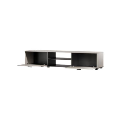 2. TV cabinet SOHO 180x43x37 cashmere+black