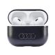 2. Audi Leather Big Logo AirPods Pro 2 cover black/black AU-APP2-GT/D3-BK