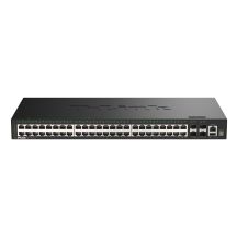 D-Link DGS-1530-52/E Managed Network Switch L2 Gigabit Ethernet (10/100/1000) Black