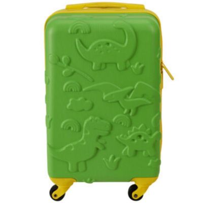 4. PROWORLD KID CABIN TRAVEL SUITCASE 18 INCHES - GREEN (DINO)