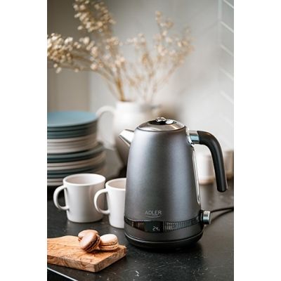 4. ADLER AD 1295g electric kettle, gray