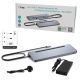 3. i-tec C31FLAT2PDPRO100W wired USB 3.2 Gen 1 (3.1 Gen 1) Type-C docking station, Silver