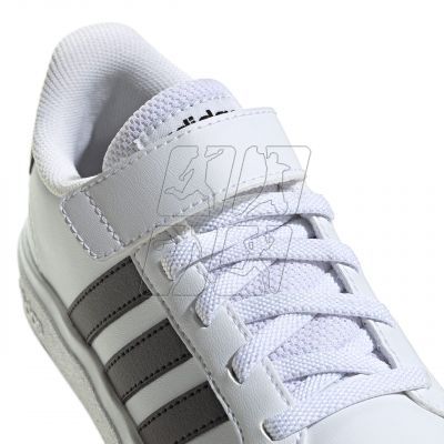 10. Adidas Grand Court 2.0 EL K Jr GW6521 shoes