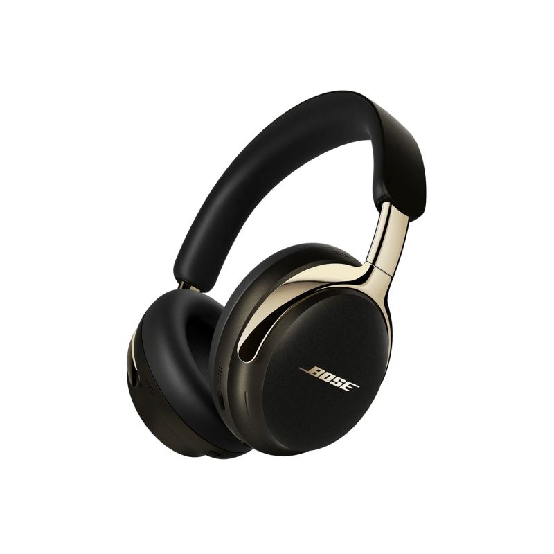 7. Bose 890101-0400 Headphones/Headset Wireless Headband Calls/Music Bluetooth Black, Gold