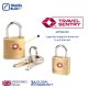 4. TRAVEL BLUE TSA Luggage Padlocks with Keys, Set of 2