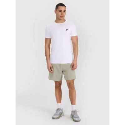 4. Slim men's t-shirt (2-pack) men's 4F 4FRMM00TTSHM3068-10S