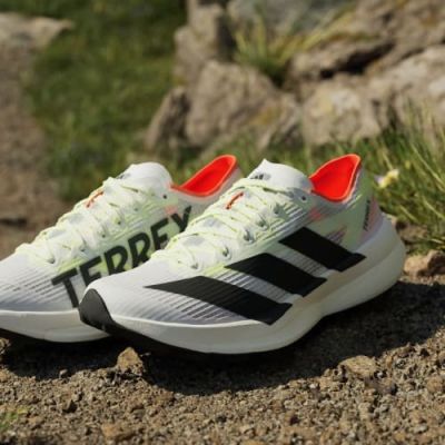 8. Women's adidas TERREX Agravic Speed 2 trail running shoes – ftwr white/core blk/imp orange size: 37_5