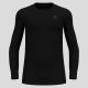 13. Men’s Odlo BL TOP Crew Neck l/s ACTIVE WARM ECO T-Shirt Size M Black