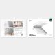 9. AmazingThing Titan Hardshell Case for MacBook Air M5 13.6" - Transparent