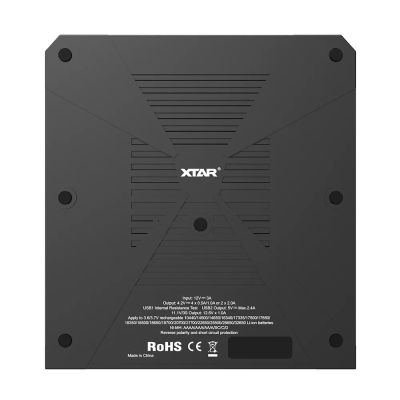 3. XTAR CHARGER FOR CYLINDRICAL LI-ION 18650 BATTERIES – 4 CHANNELS VP4L PLUS