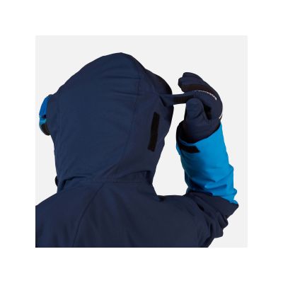 7. ROSSIGNOL Jr Wispile Jkt Blue Children's Ski Jacket
