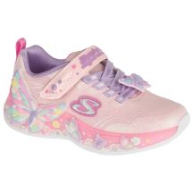 Skechers S-Lights: Butterfly Bliss 303065L-LPMT Pink, Size 31