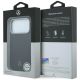 8. Mercedes Leather Semi Wrap Wood Effect MagSafe Case for iPhone 17 Pro Max - Black
