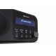 4. Sharp DR-P420 Portable Radio Black