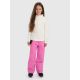6. Girls' thermal fleece underwear (top) 4F 4FJRAW25UFLEF070-11S