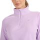 12. Women's fleece sweatshirt 4F F069 light purple 4FWAW25UFLEF069 52S