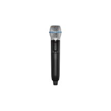 Shure GLXD2+/B87A-Z4 - DUAL BAND Digital Wireless Handheld Transmitter with Beta87A Head
