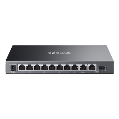 2. TP-Link Omada ES210GP Managed Network Switch L2 Gigabit Ethernet (10/100/1000) PoE Support DIN Rail Black