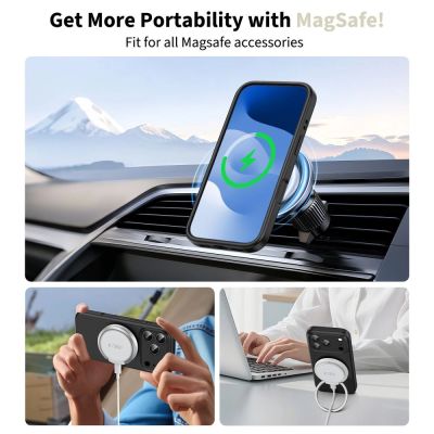 5. Tech-Protect BasicMag MagSafe Case for iPhone 17 Pro Max - Matte Black