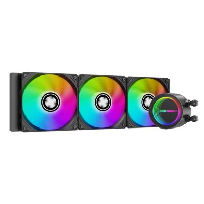 10. Xilence XC997 Computer Cooling System Processor Liquid Cooling Kit 12cm Black 1 pc.
