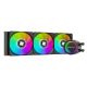 10. Xilence XC997 Computer Cooling System Processor Liquid Cooling Kit 12cm Black 1 pc.