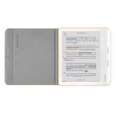 3. Kobo Libra Color SleepCover Case Butter Yellow