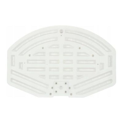 2. Avento Waterproof Wall-Mounted Basketball Backboard with Hoop, 90 x 60 cm – 47RB-WHT