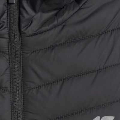 6. Girls' jacket 4F F0739 deep black 4FJWSS26TDJAF0739 20S