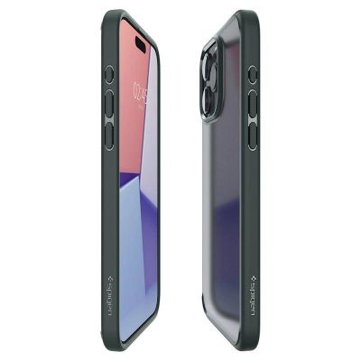 14. Spigen Ultra Hybrid iPhone 15 Pro Max Case - Dark Green