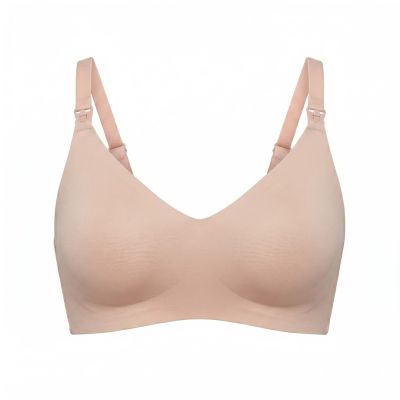 Momcozy YN21 (M) | Seamless Nursing Bra | Beige