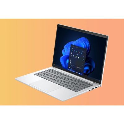 8. HP EliteBook 8 G1i AI Intel Core Ultra 5 225U Laptop 35.6 cm (14") WUXGA 32 GB DDR5-SDRAM 1 TB SSD Wi-Fi 6E (802.11ax) Windows 11 Pro AI PC Silver