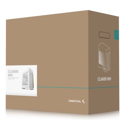 8. DeepCool CL6600 WH Midi Tower White