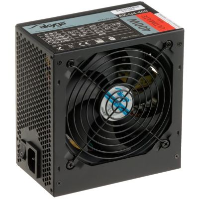 2. Akyga AK-U4-400 (400W) power supply 120mm fan 80+