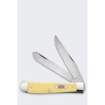 Case Trapper SS Yellow pocket knife