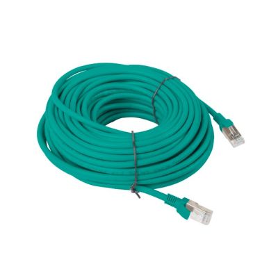 2. UTP patch cord Lanberg PCU5-10CC-2000-G (RJ45 - RJ45 ; 20m; UTP; cat. 5e; green color)