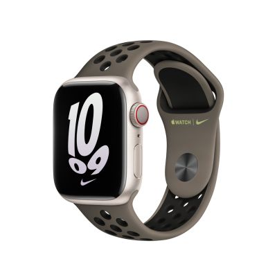 2. Apple Nike Sportarmband for Apple Watch Olive Grey/Schwarz 41mm