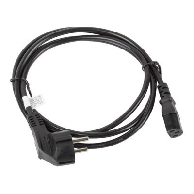 3. Lanberg CA-C13C-11CC-0018-BK cable (C13 / IEC C13 / IEC 320 C13 F - Schuko M; 1.8m; black)