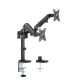 20. Neomounts DS70-750BL2 Monitor Holder/Stand 68.6 cm (27") Desk Black