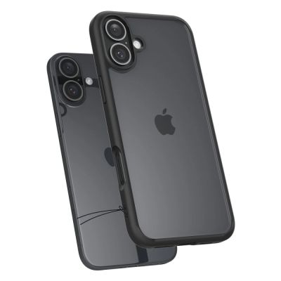 6. Spigen Ultra Hybrid iPhone 16 Case - Matte Black
