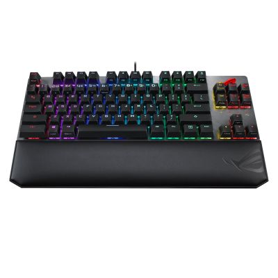 4. ASUS ROG Strix Scope NX TKL Deluxe Gaming Keyboard USB German Black, Gray