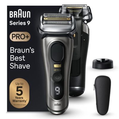 3. Braun Series 9 Pro+ 9515s Shaver 6 Pieces Metallic