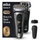 3. Braun Series 9 Pro+ 9515s Shaver 6 Pieces Metallic